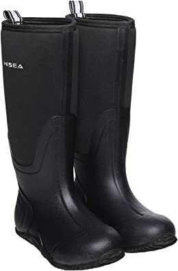 Photo 1 of HISEA Women's Rubber Rain Boots Waterproof Insulated Garden Shoes Outdoor Hunting Working Riding Neoprene Boots
 SIZE 9