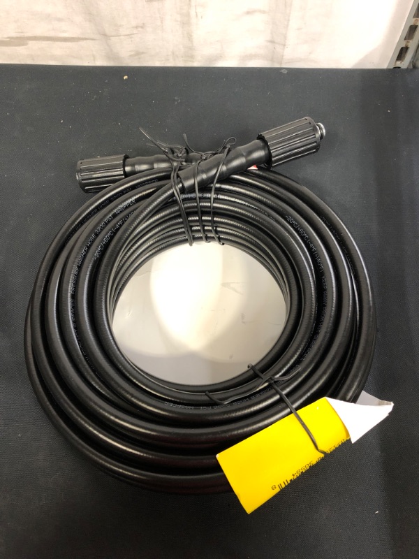 Photo 3 of 50FT x 1/4 Inch Pressure Washer Hose, M22 14MM
