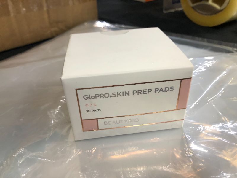 Photo 2 of Beauty Bioscience BeautyBio GloPRO Prep Pads Clarifying Skin Cleansing Wipes and SteriGLO Peptide, 30 Count
-- BB 18 MONTHS --- Factory Sealed --- 