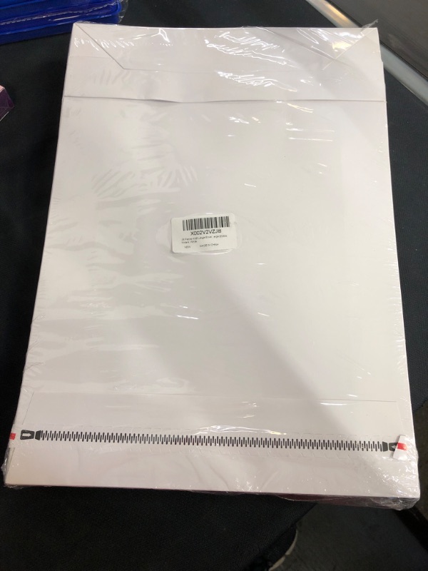 Photo 2 of 25 Packs Large Envelope 10" x3.14" x15", with Seal Flap Self-sealing mess-free adhesive for Catalog,business applications, large photos, folders, White
