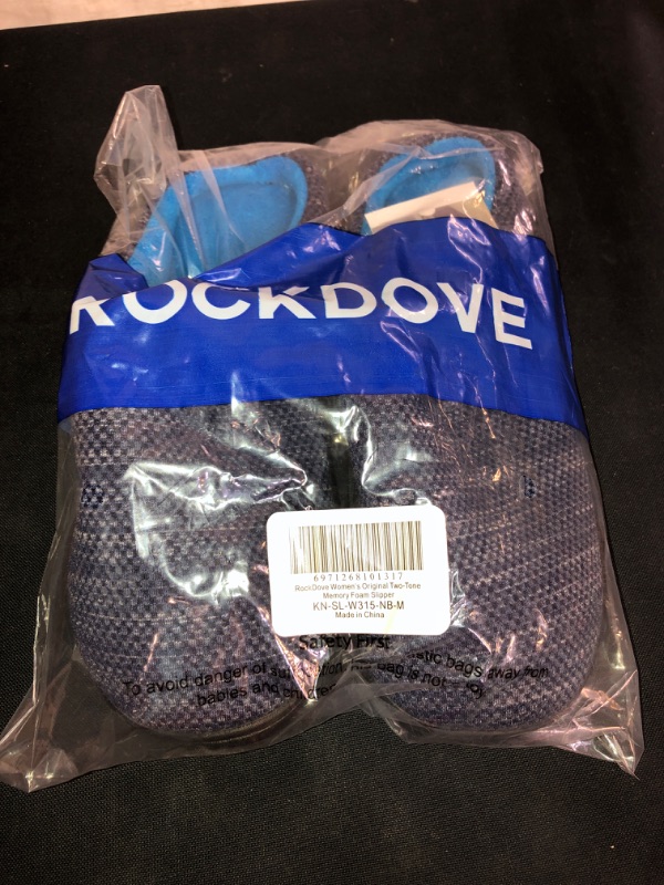 Photo 2 of RockDove Women's Birdseye Knit Memory Foam Slipper
 SIZE 7-8