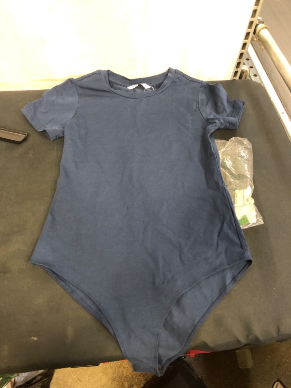 Photo 1 of WOMENS BLUE BODY SUIT SIZE S 