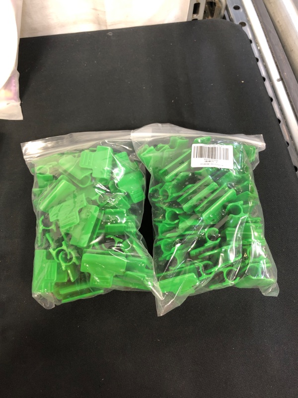 Photo 2 of 40PCS Greenhouse Clamps-0.43 Inch Film Row Cover Netting Tunnel Hoop Clips-Greenhouse Film Clamps Shed Film Shading Net Rod Clips-Frame Shading Net Rod Clips for Season Plant Extension Support
  2 COUNT 