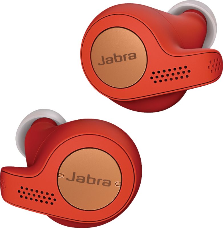 Photo 1 of Jabra - Elite Active 65t True Wireless Earbud Headphones - Red Copper
