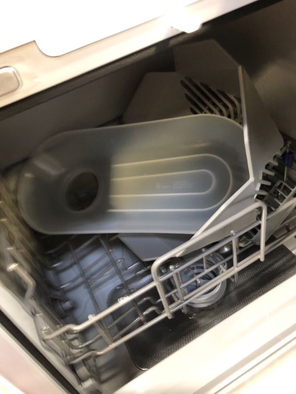 Photo 4 of COMFEE' Countertop Dishwasher, Portable Dishwasher with 6L Built-in Water Tank, Mini Dishwasher with More Space Inside, 7 Programs, UV Hygiene& Auto Door Open, for Apartments, Dorms& RVs
