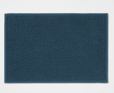 Photo 1 of 21"x30" Performance Solid Cotton Bath Mat - Threshold (2 PACK)

