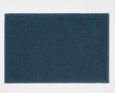 Photo 1 of 21"x30" Performance Solid Cotton Bath Mat - Threshold (2 PACK)
