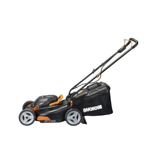 Photo 1 of Worx WG743 17" - 40V (2x20) Walk Behind Lawn Mower Battery and Charger Included
