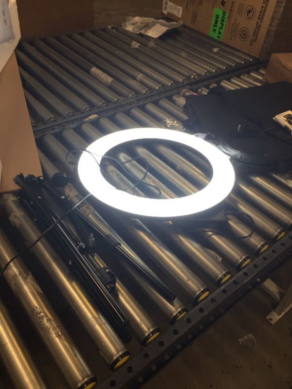 Photo 1 of 18" led ring light-----sale for parts 