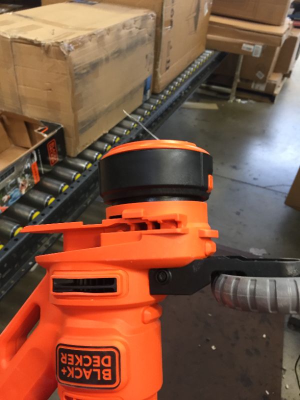 Photo 3 of BLACK+DECKER String Trimmer with Trimmer