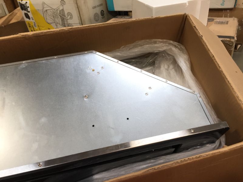 Photo 1 of IKTCH 36'' Built-in/Insert Range Hood, 900 CFM tempered glass with Gesture Sensing & Touch Control, Ducted/Ductless Convertible, 2 Pcs Adjustable Lights IKB01-36B
