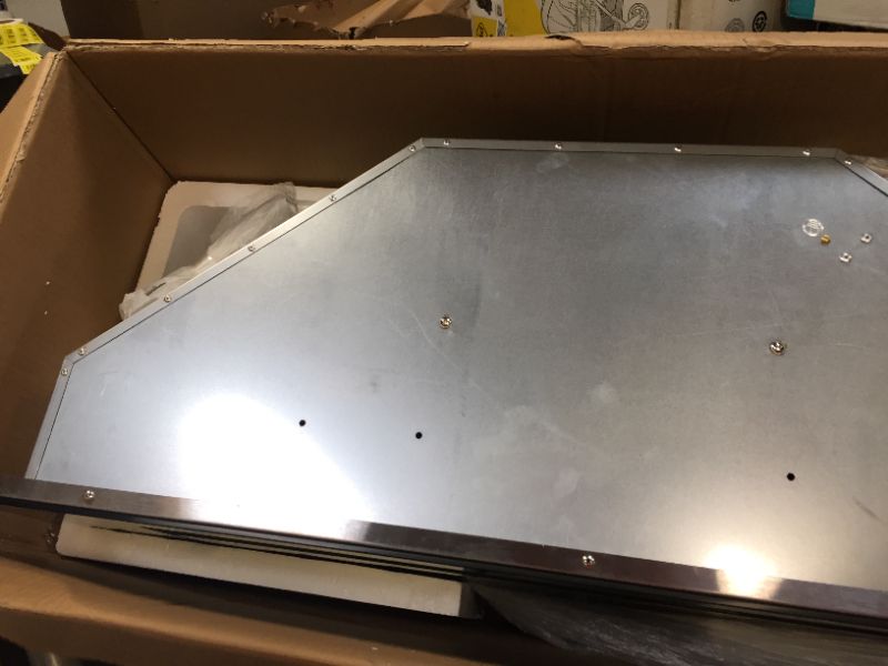 Photo 1 of IKTCH 36'' Built-in/Insert Range Hood, 900 CFM tempered glass with Gesture Sensing & Touch Control, Ducted/Ductless Convertible, 2 Pcs Adjustable Lights IKB01-36B
