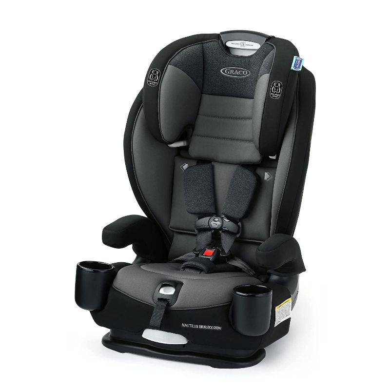 Photo 1 of Graco Nautilus SnugLock Grow 3 in 1 Forward Facing Harness Booster | Grows with Child, Franco
