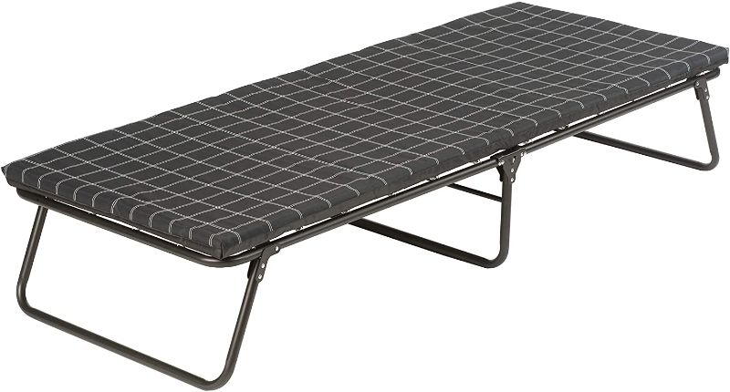 Photo 1 of Coleman Camping Cot with Sleeping Pad | Folding ComfortSmart Camp Cot with Mattress Pad
