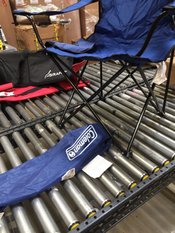 Photo 3 of Coleman Camping Chair with Built-in 4 Can Cooler
