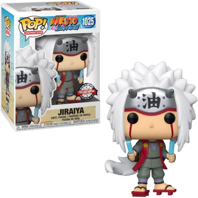 Photo 1 of Funko POP! Animation: Naruto Shippuden - Jiraiya w/ Popsicles - Exclusive (Special Edition Sticker)
