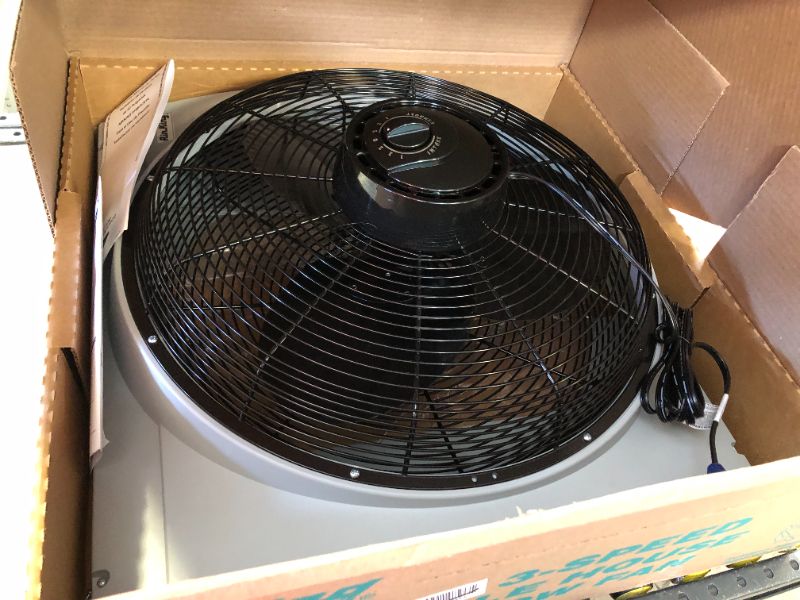 Photo 2 of Air King 9166F 20" Whole House Window Fan
