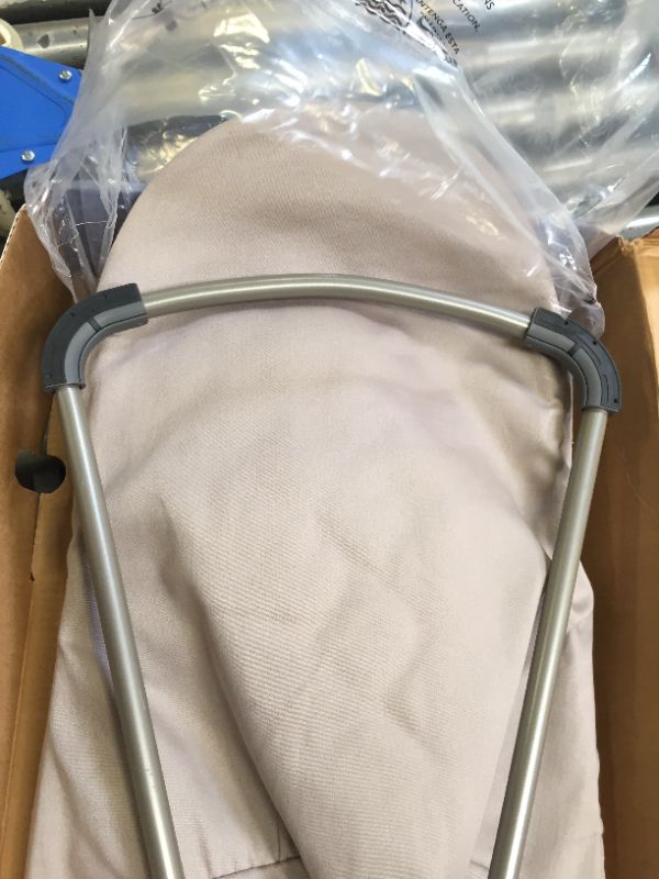 Photo 4 of Babybjorn Cotton Bouncer Bliss, Sand Grey, LIGHT USE , PACKAGE DMG 