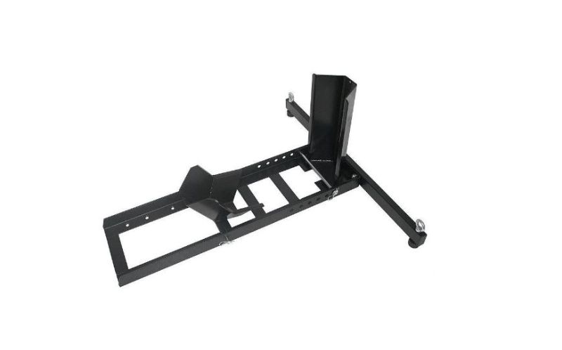 Photo 1 of Parts only-MaxxHaul 70271 Adjustable Motorcycle Wheel Chock Stand Heavy Duty 1800lb Weight Capacity