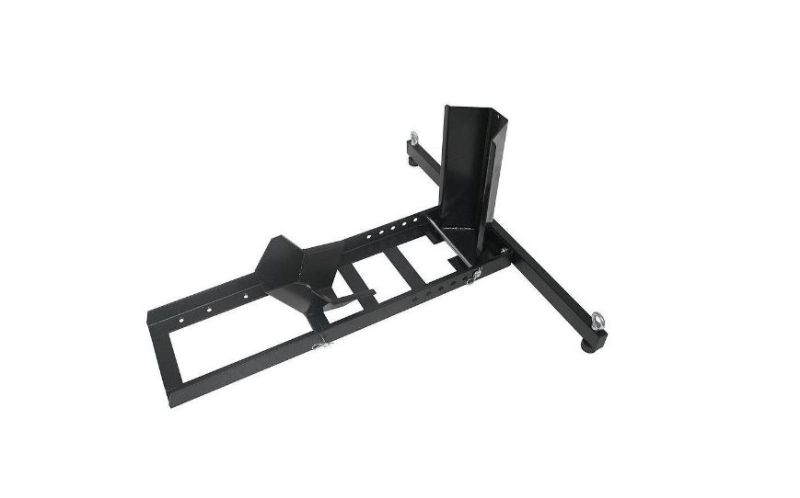 Photo 1 of MaxxHaul 70271 Adjustable Motorcycle Wheel Chock Stand Heavy Duty 1800lb Weight Capacity