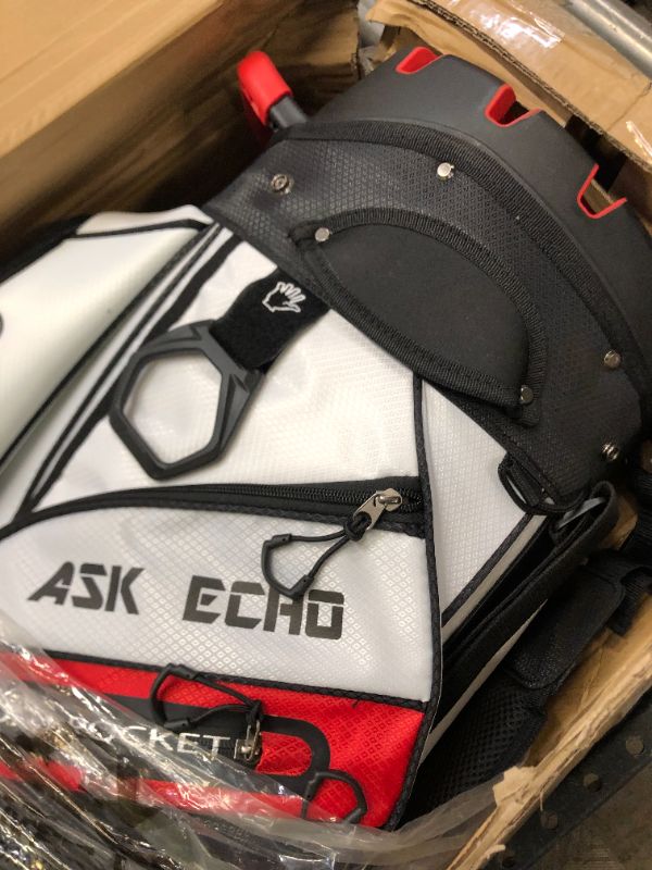 Photo 3 of ASK ECHO Premium Golf Cart Bag with 14 Way Full Length Dividers Plus Putter Tube
