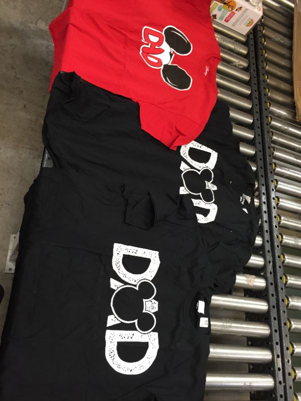 Photo 1 of 3 pack of adult shirts disney dad shirts XL, 2XL, 3 XL