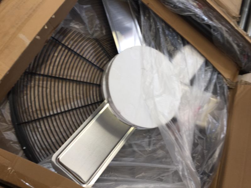 Photo 4 of 30 in. Oscillating Pedestal Fan with 8400 CFM, Adjustable Height