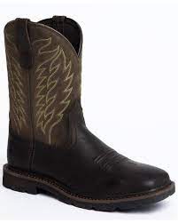 Photo 1 of Ariat Men's Groundbreaker Wide Square Soft Toe Western Boot