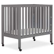 Photo 1 of Dream On Me Jett Non-Full Size Folding Crib - Gray