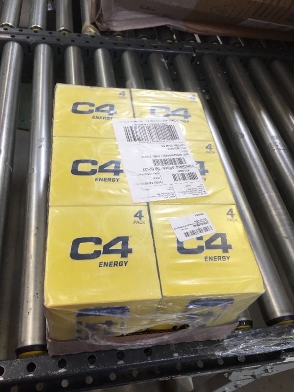 Photo 1 of C4 Energy Drink 12oz (Pack of 24) - Frozen Bombsicle - Sugar Free Pre Workout Performance Drink with No Artificial Colors or Dyes
03/2022