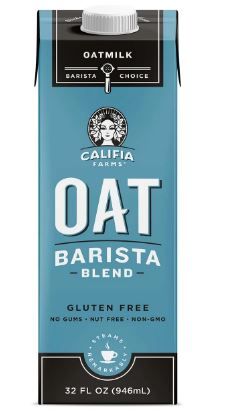 Photo 1 of Califia Farms Barista Blend Oatmilk, 32 Fluid Ounce -- 6 per case.
APRIL 28 2022