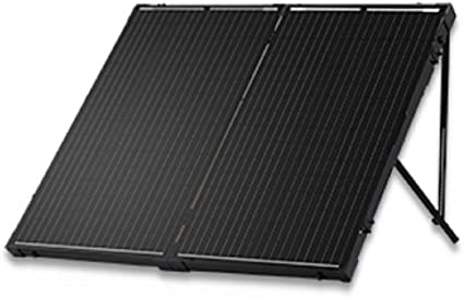 Photo 2 of Renogy 200 Watt 12 Volt Monocrystalline Off Grid Portable Foldable 2Pcs 100W Solar Panel Suitcase Built-in Kickstand with Waterproof 20A Charger Controller
