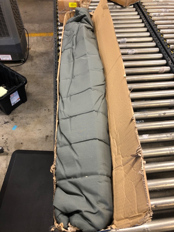 Photo 1 of 12 ft. Portable Hammock With Detachable Pad and Pillow, Dark Grey
