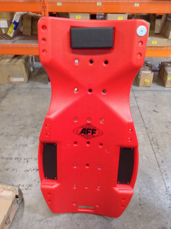 Photo 2 of ------SOLD FOR PARTS ONLY-------AFF Super Duty 6-Wheel Blow Molded Ergonomic Mechanic Creeper with Padded Headrest, 47"L x 23.6"W x 4.7" H, 3908
