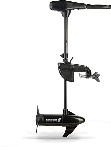 Photo 2 of Newport Vessels NV-Series 36lb Thrust Saltwater Transom Mounted Trolling Electric Trolling Motor w/LED Battery Indicator and 30" Shaft