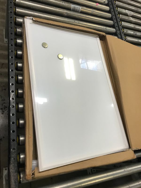 Photo 2 of U Brands Magnetic Dry Erase Board, 20 x 30 Inches, White Wood Frame (2071U00-01)
