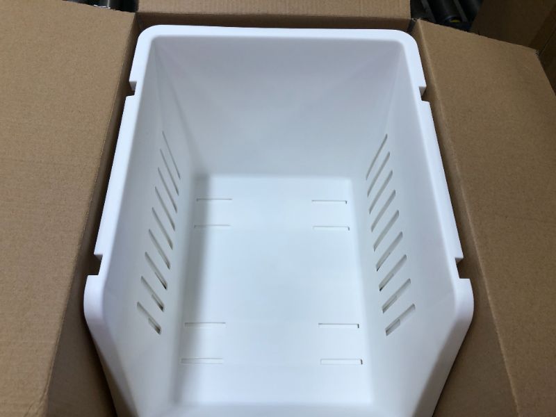 Photo 2 of 3ct Large Plastic Stackable Storage Bin White - Bullseye's Playground™ 
