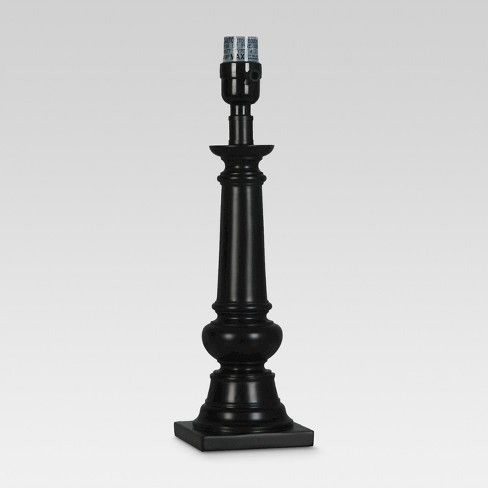 Photo 1 of Column Small Lamp Base Black - Threshold™
2PACK