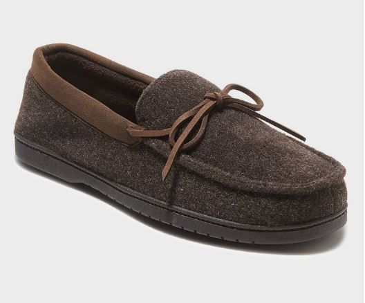 Photo 1 of Men's dluxe by dearfoams Jacoby Moccasin Slippers
SMALL 7-8
