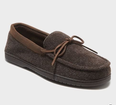 Photo 1 of Men's dluxe by dearfoams Jacoby Moccasin Slippers
SMALL 7-8
