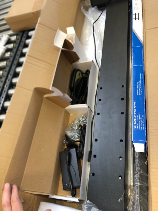 Photo 3 of VEVOR Swivel Motorized TV Lift Stroke Length 40 Inch Motorized TV Mount Fit for 32-70 Inch TV Lift with Remote Control Height Adjustable 28.74-68.11 Inch,Load Capacity 154 Lbs,Manual Swivel L/R 30°
