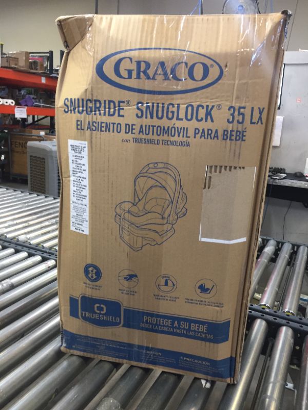 Photo 8 of Graco SnugRide SnugLock 35 LX Infant Car Seat, Baby Car Seat Featuring TrueShield Side Impact Technology---ITEM IS DIRTY AND HAS SMALL MARKS/SCRATCHES FROM USE---
