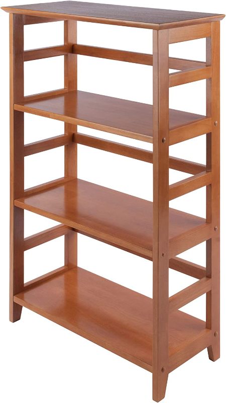 Photo 1 of Winsome Wood Studio Shelving, Honey
Style:Shelving --- missing small ahrdware 