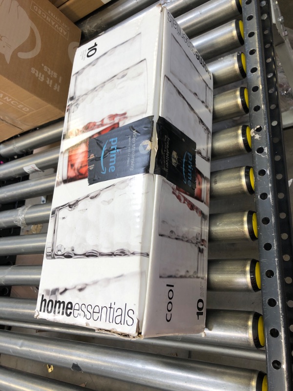 Photo 1 of Drinking Glasses [set of 10] Highball Glass Cups 17oz, By Home Essentials & Beyond – Premium Cooler Glassware – Ideal for Water, Juice, Cocktails, Iced Tea.
