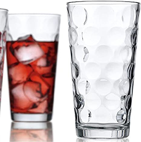 Photo 1 of Drinking Glasses [set of 10] Highball Glass Cups 17oz, By Home Essentials & Beyond – Premium Cooler Glassware – Ideal for Water, Juice, Cocktails, Iced Tea.
