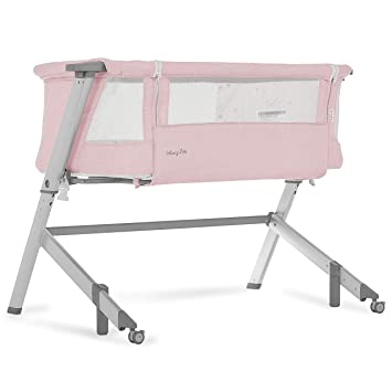 Photo 1 of Dream On Me Skylar Bassinet and Beside Sleeper, JPMA Certified, Carry Bag Included, Pink
