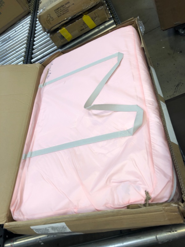 Photo 1 of Dream On Me Skylar Bassinet and Beside Sleeper, JPMA Certified, Carry Bag Included, Pink
