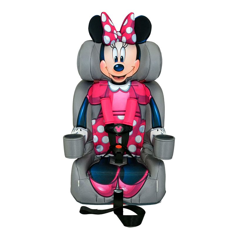 Photo 1 of KidsEmbrace Disney Minnie Mouse 2-in-1 Forward-Facing Booster Car Seat LATCH | 5-Point Harness Booster 22-65lbs converts to Belt-Positioning Booster 40-100lbs | Adjustable
