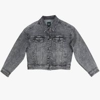 Photo 1 of Cropped Denim Trucker Jacket - Wild Fable™
SIZE XS

