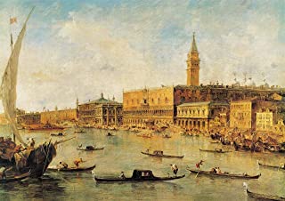 Photo 1 of Deerbird Jigsaw Puzzle 1000 Piece - Busy Port - Famous Painting Series - Museum Collection Puzzles Quality Jigsaw Puzzles 1000 Pieces for Adults Teens Floor Entertainment Toys
